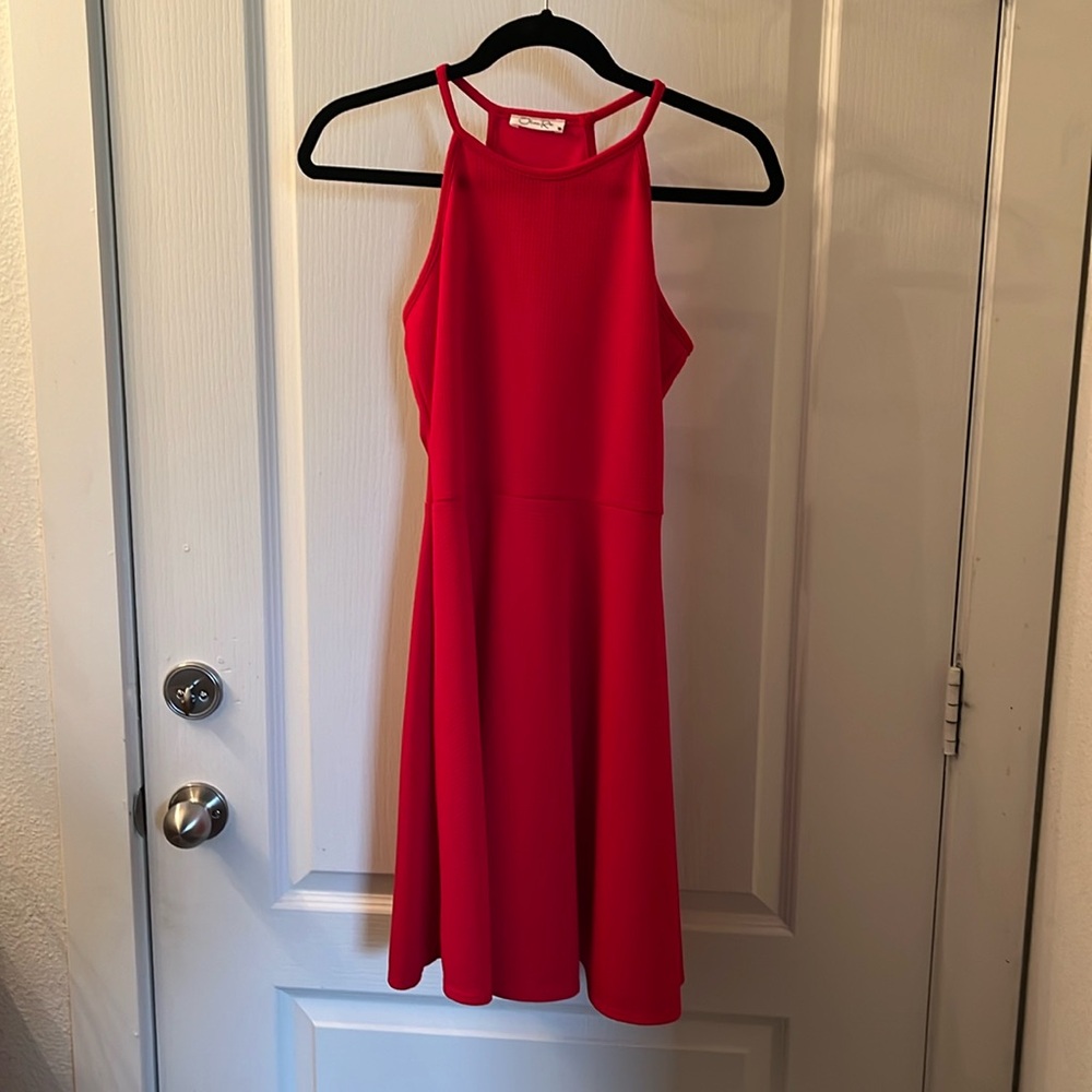 Short red dress, no tags but never worn